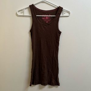 Lilu Ribbed Tank Top XS